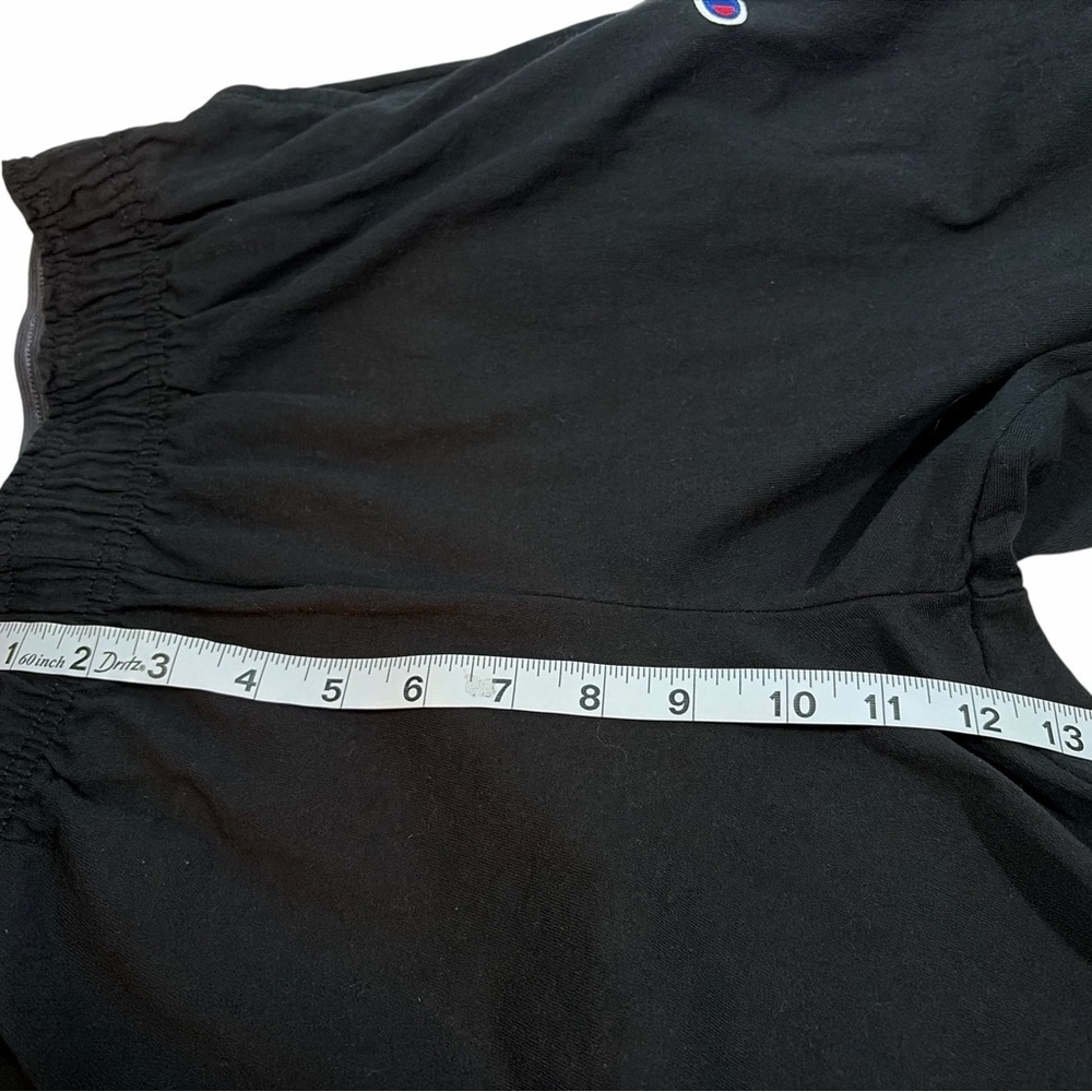 Men's Champion Jersey Pants Pockets Black/Gray M Set 2 - Picture 10 of 16